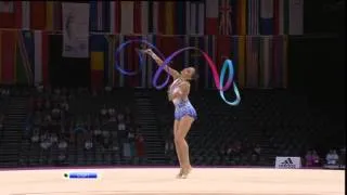 Evgenia Kanaeva-Ribbon Final-WCH Montpellier 2011-NTV