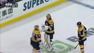 Rask gets pulled after allowing 3 goals on 13 shots