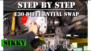 How To Remove & Install a BMW E30 Differential | SIKKY Manufacturing