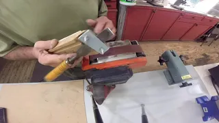 How to make a Chisel sharpening jig on the cheap!