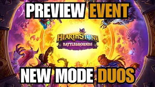 BATTLEGROUNDS DUOS PREVIEW EVENT with TUME | Hearthstone Battlegrounds Duos