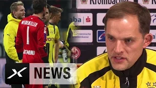 Thomas Tuchel tobt: "Ein einziges Defizit!" | Eintracht Frankfurt - Borussia Dortmund 2:1