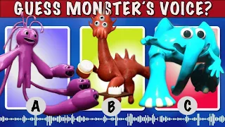 Guess the MONSTER'S VOICE #29 | GARTEN OF BANBAN 4 | UNICORN TYLER, NIGHTY BOO, BANBAN, HAIRY MARY