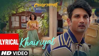 Khairiyat Video | Chhichhore | Nitesh Tiwari | Arijit Singh | Sushant, Shraddha | Pritam | Amitabh B