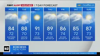 First Alert Forecast: Red Alert for Sunday storms, flooding