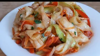 Кабачки По-Корейски! ВКУСНЕЕ НИЧЕГО НЕ ЕЛА #кабачокрецепт