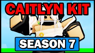 *NEW* LEVEL 50 CAITLYN KIT... (Roblox Bedwars Season 7)