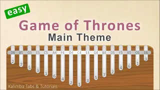 Game Of Thrones Theme | Kalimba Tabs & Tutorials