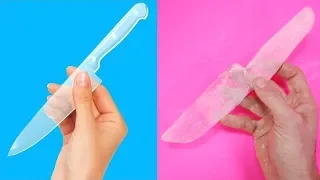 Trying 24 EASY DIYs TO MAKE IN NO TIME By 5 Minute Crafts