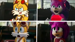 Sonic The Hedgehog Movie Amy x vs Tails Sonic Boom Uh Meow All Designs Compilation Compilation