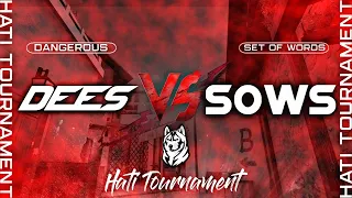 DANGEROUS VS Set of Words  | Hati  Tournament   |   Standoff 2