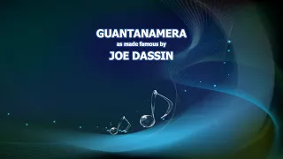 JOE DASSIN - GUANTANAMERA /KARAOKE/