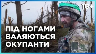 ПОКАЖІТЬ ЦЕ В РОСІЇ! Вся земля усіяна тілами російських солдатів. Репортаж з фронту