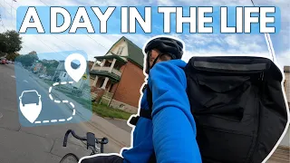 A Day In The Life of an Uber Eats Biker