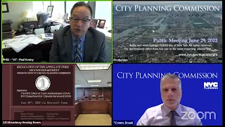 June 29th, 2022: City Planning Commission Public Meeting