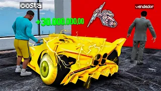 ROUBANDO CARROS DE DEUSES DA CONCESSIONÁRIA NO GTA 5