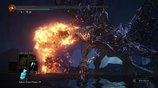 Dark Souls 3 - DRAGONSLAYER'S AXE VS DARKEATER MIDIR (SOLO, NG+7, NO DAMAGE)