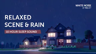 Roblox Break In OST: Relaxed Scene w/ Rain - 10 Hours Black Screen