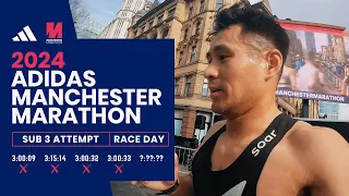 Manchester Marathon 2024 - Sub 3 Attempt - Race Vlog