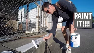 How to wax a ledge (PAINT IT!!!)