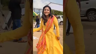 Iniya Serial actress Alya Manasa Recent Funny Reels #shorts #short #viral #trending #subscribe