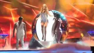 Alyona Lanskaya Solayoh (Belarus) 2nd rehearsal Eurovision 2013