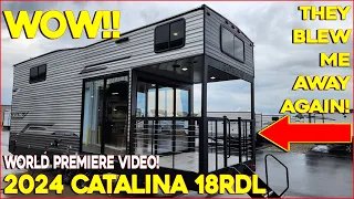 This RV - Tiny Home is Amazing! 2024 Catalina 18RDL Destination Trailer at Couchs RV Nation