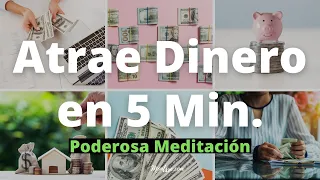 Meditación Para Atraer Dinero  🤑 [ATRAE DINERO CON 5 MINUTOS DE UNA PODEROSA MEDITACIÓN]  🧘🏻