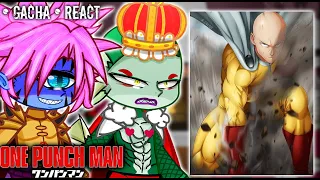 Opm Villains React To Caped Baldy/Saitama || One Punch Man || Tiktok || Gacha React