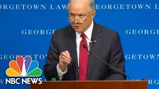 Jeff Sessions: College Campuses Becoming ‘An Echo Chamber Of Political Correctness’ | NBC News