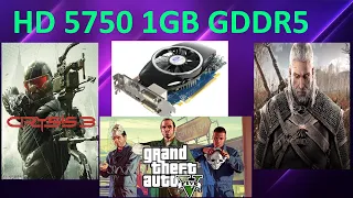 Radeon HD 5750 1GB GDDR5 in Games / GTA 5, KS GO, Farcry 3, Crysis 3