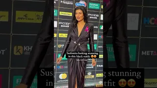 Sushmita Sen looking stunning in black outfit #bollywood #shortsvideo #shortsviral #mumbai #viral