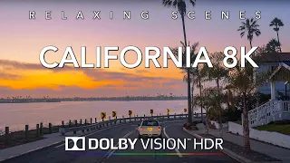 Driving Southern California in San Diego in 8K HDR Dolby Vision - Coronado to La Jolla