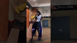 Bumbleby 🐝 dance with @Athena cos ​⁠ as Yang #rwby #blakebelladonna #yangxiaolong #bumbleby