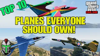 TOP 10 Planes Everyone Should Own in GTA Online.