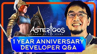 Asterigos Curse of the Stars: 1 Year Anniversary Developer Q&A!