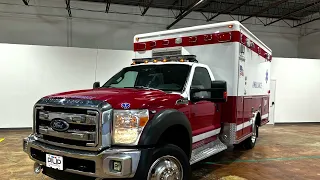 2013 Ford F450 Horton Ambulance for sale by Pilip Ambulances Type 1 Low Miles in great shape