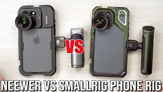 Neewer vs SmallRig iPhone 15 Pro Max Cage Rig