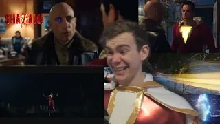 SHAZAM! TRAILER #3 "DOCTOR SIVANA VS SHAZAM" TRAILER REACTION!!!