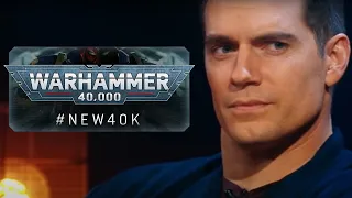 Henry Cavill talks 40K with WITCHER Cast #shorts