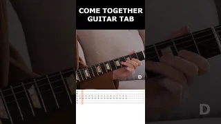 Come Together - Guitar Lesson with TAB - Beatles
