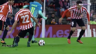 Neymar vs Athletic Bilbao Copa del Rey 05/01/2017