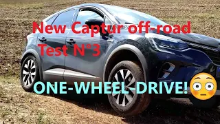 3. New Renault Captur off road: Differential lock emulation trough traction control (episode 3)