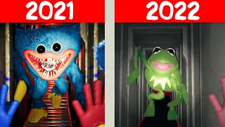 Evolution Of Huggy Wuggy (Kermit The Frog) #shorts #Evolution #PoppyPlaytime