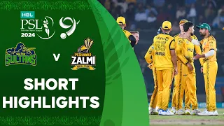 Short Highlights | Multan Sultans vs Peshawar Zalmi | Match 31 | HBL PSL 9 | M1Z2U