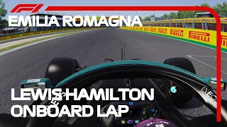 F1 2021 Emilia Romagna Grand Prix - Lewis Hamilton Onboard Lap - Assetto Corsa