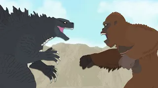 GODZILLA VS KONG | DinoMania - Monster Battles (April Fools special)