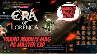 ERA OF LORENCIA PAANO MABILIS MAGPA MASTER EXP