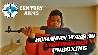 ROMANIAN WASR-10 UNDERFOLDER (UF) AK-47 UNBOXING #unboxing #guns #viral #ak47 #trending #bbgun