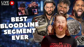 🔴BEST BLOODLINE SEGMENT EVER !! | Sami Zayn Causes the Whole Bloodline to Break Character